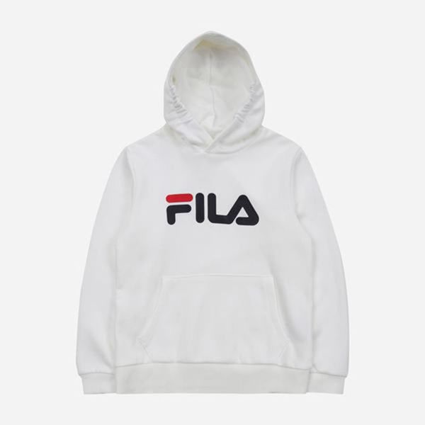 Fila Mikiny Detske Biele - Uno L/S Vypredaj - Slovakia 07168-ZLCX